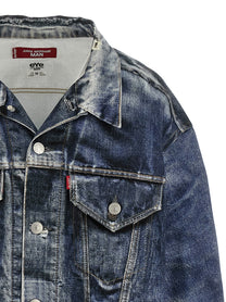 JUNYA WATANABE - JUNYA WATANABE - Junya Watanabe x Levi’s® denim effect jacket - Men’s Outerwear