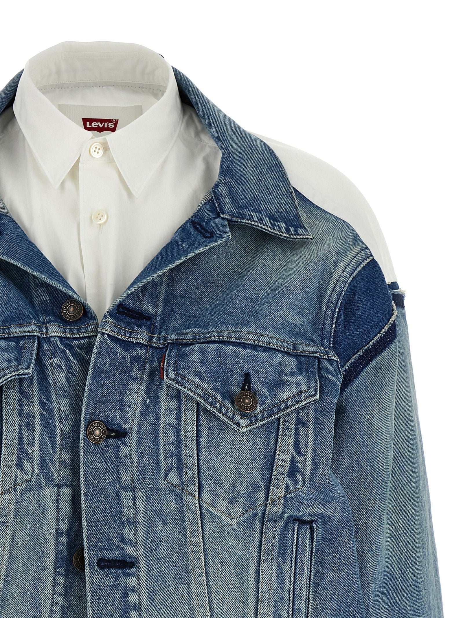 JUNYA WATANABE - JUNYA WATANABE - Junya Watanabe x Levi’s® shirt denim jacket - Women’s Outerwear