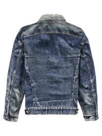 JUNYA WATANABE - JUNYA WATANABE - Junya Watanabe x Levi’s® denim effect jacket - Men’s Outerwear