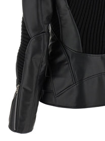 JUNYA WATANABE - JUNYA WATANABE - Knitted insert jacket - Women’s Outerwear