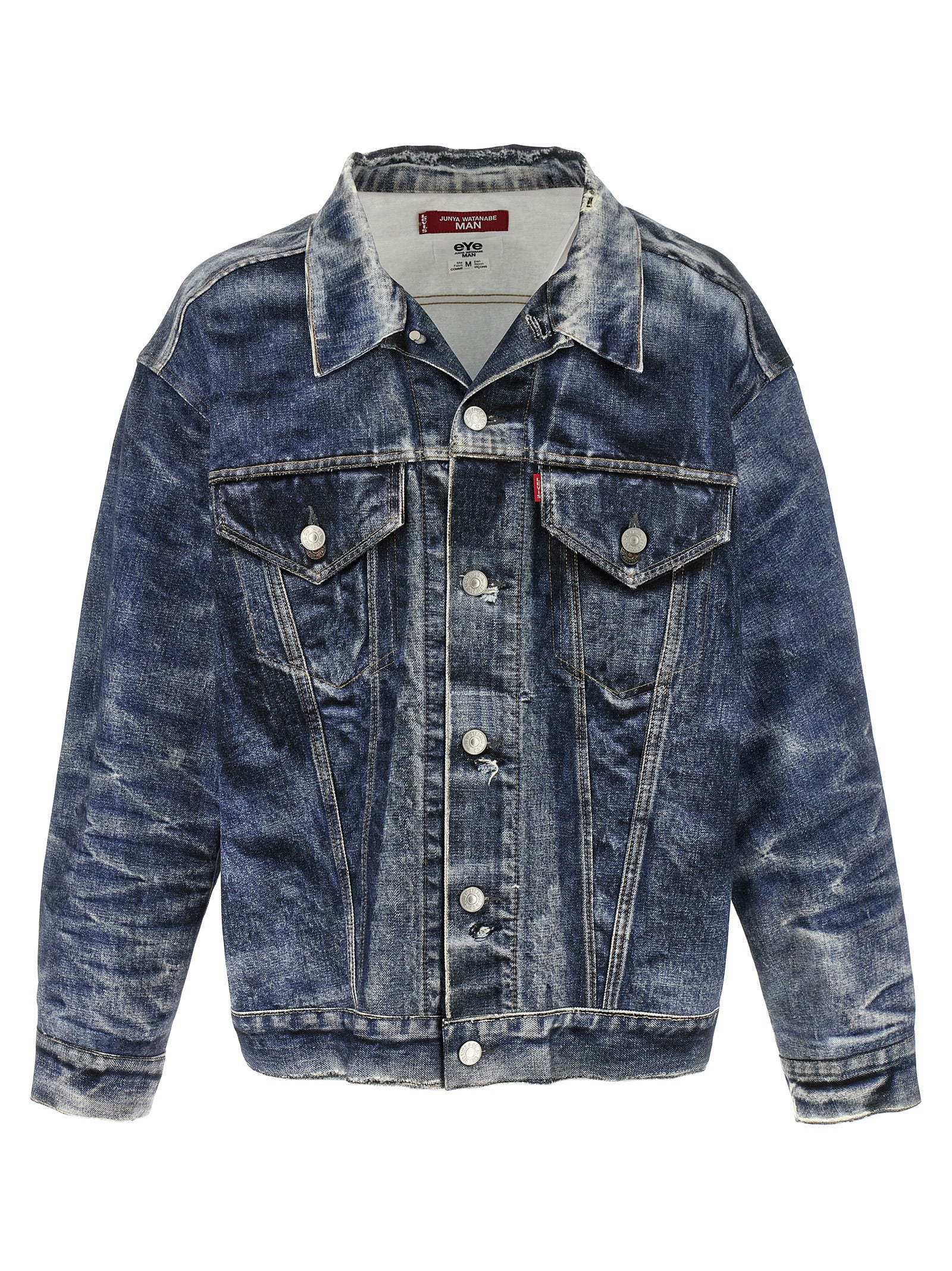 JUNYA WATANABE - JUNYA WATANABE - Junya Watanabe x Levi’s® denim effect jacket - Men’s Outerwear