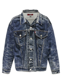 JUNYA WATANABE - JUNYA WATANABE - Junya Watanabe x Levi’s® denim effect jacket - Men’s Outerwear