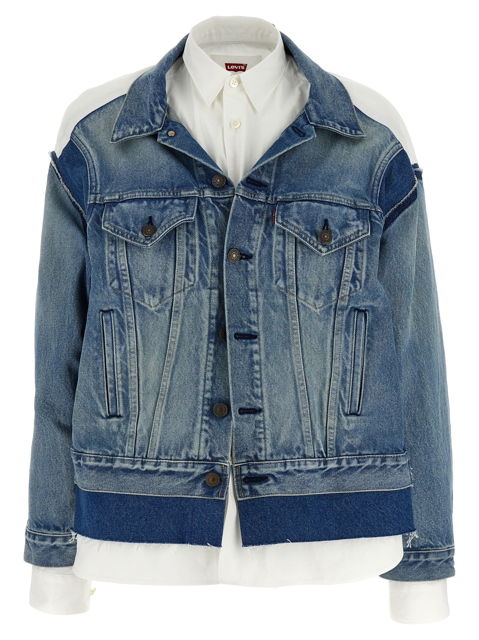 JUNYA WATANABE - JUNYA WATANABE - Junya Watanabe x Levi’s® shirt denim jacket - Women’s Outerwear
