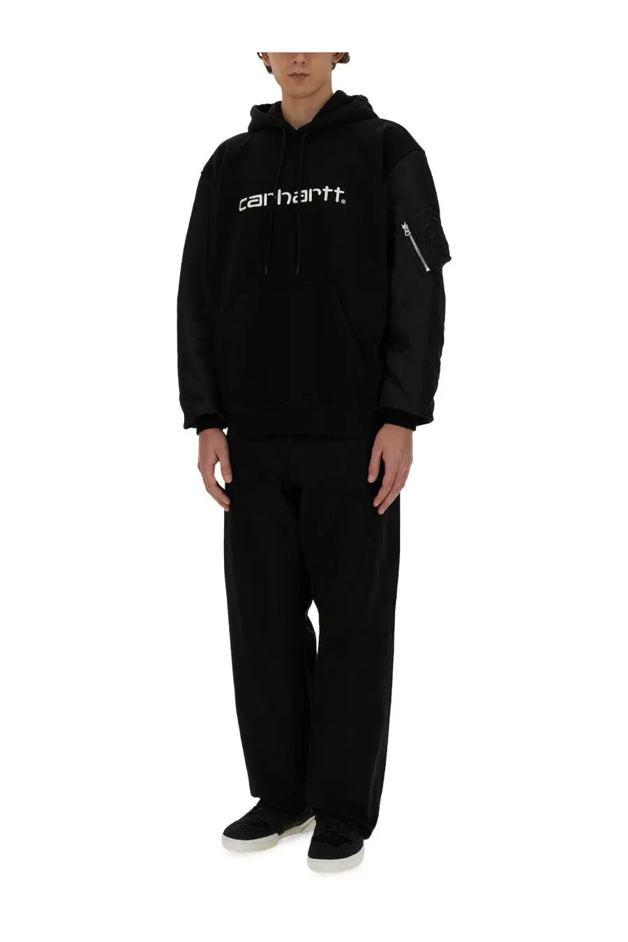 Junya Watanabe Man Men's Junya Watanabe Man Carhartt Sweatshirt Black, view 2