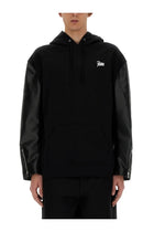 Junya Watanabe Man Men's Junya Watanabe Man Flap Sweatshirt Black
