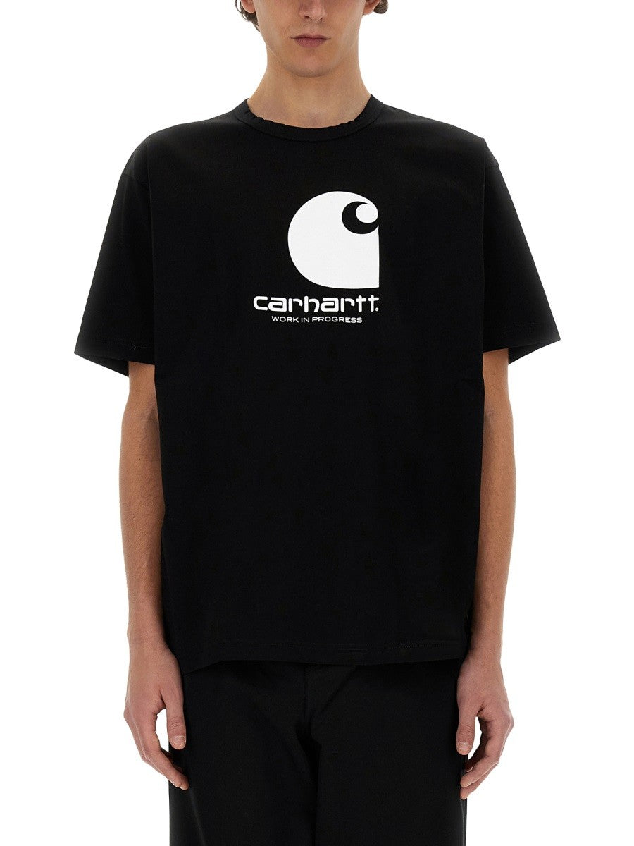 Junya Watanabe Man Men's Junya Watanabe Man Carhartt Shirt Black