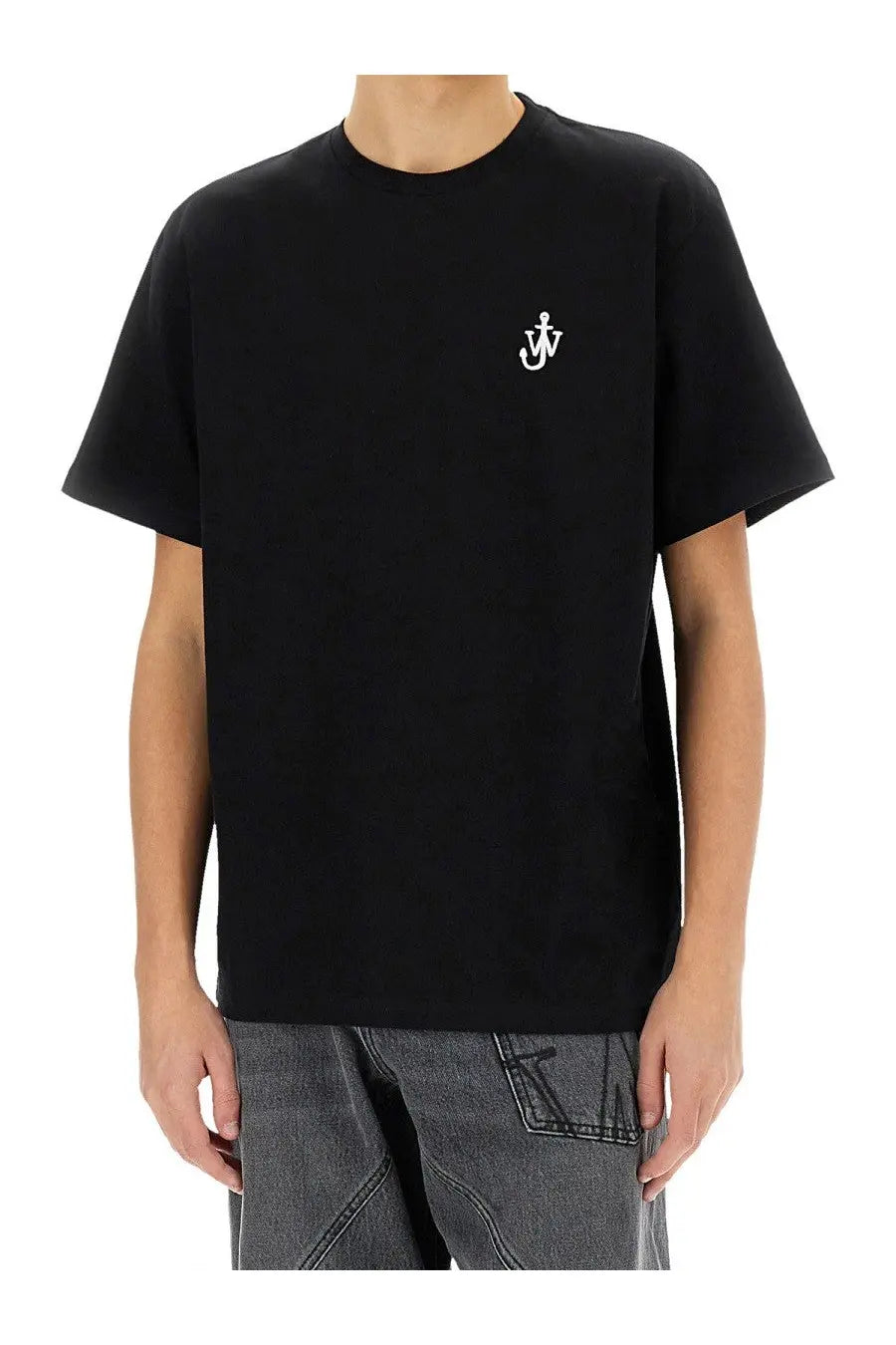 JW Anderson Men's Anchor Shirt Black, view 3