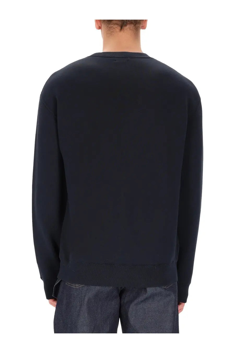 JW Anderson Men's Anonymous Lovers Sweatshirt Black, view 5