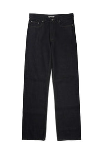Jw anderson men’s jeans straight leg black denim with subtle stitching details and a straight-leg cut