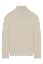 JW Anderson Unisex Zip Wool Cotton Sweater Beige, view 2