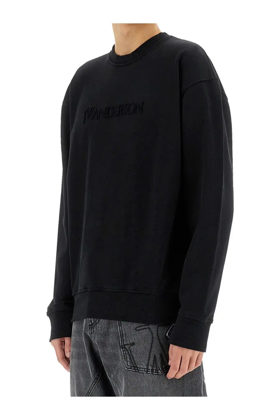 JW Anderson Men's Sweatshirt Black, view 4