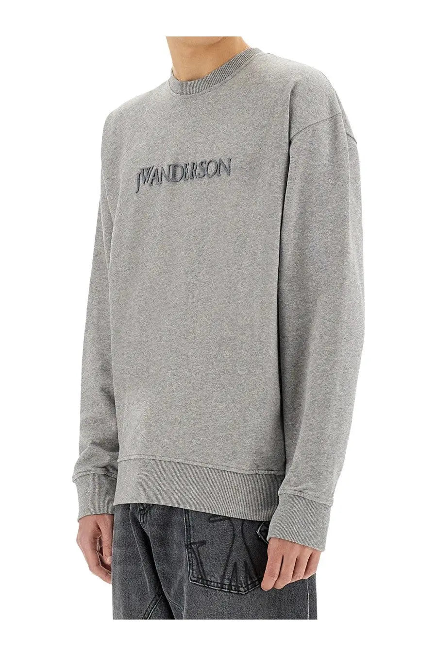 JW Anderson Men's Sweatshirt Grey, view 4