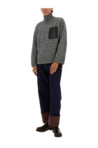 JW Anderson Men's Turtleneck Shirt Grey, view 2