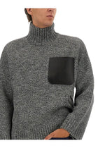 JW Anderson Men's Turtleneck Shirt Grey, view 4