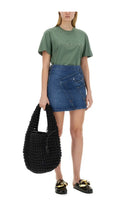 JW Anderson Women's Denim Miniskirt Blue, view 2