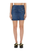 JW Anderson Women's Denim Miniskirt Blue