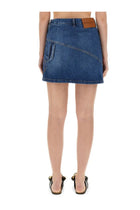 JW Anderson Women's Denim Miniskirt Blue, view 3