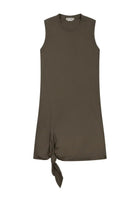 JW Anderson Women's Mini Dress with Knot Green