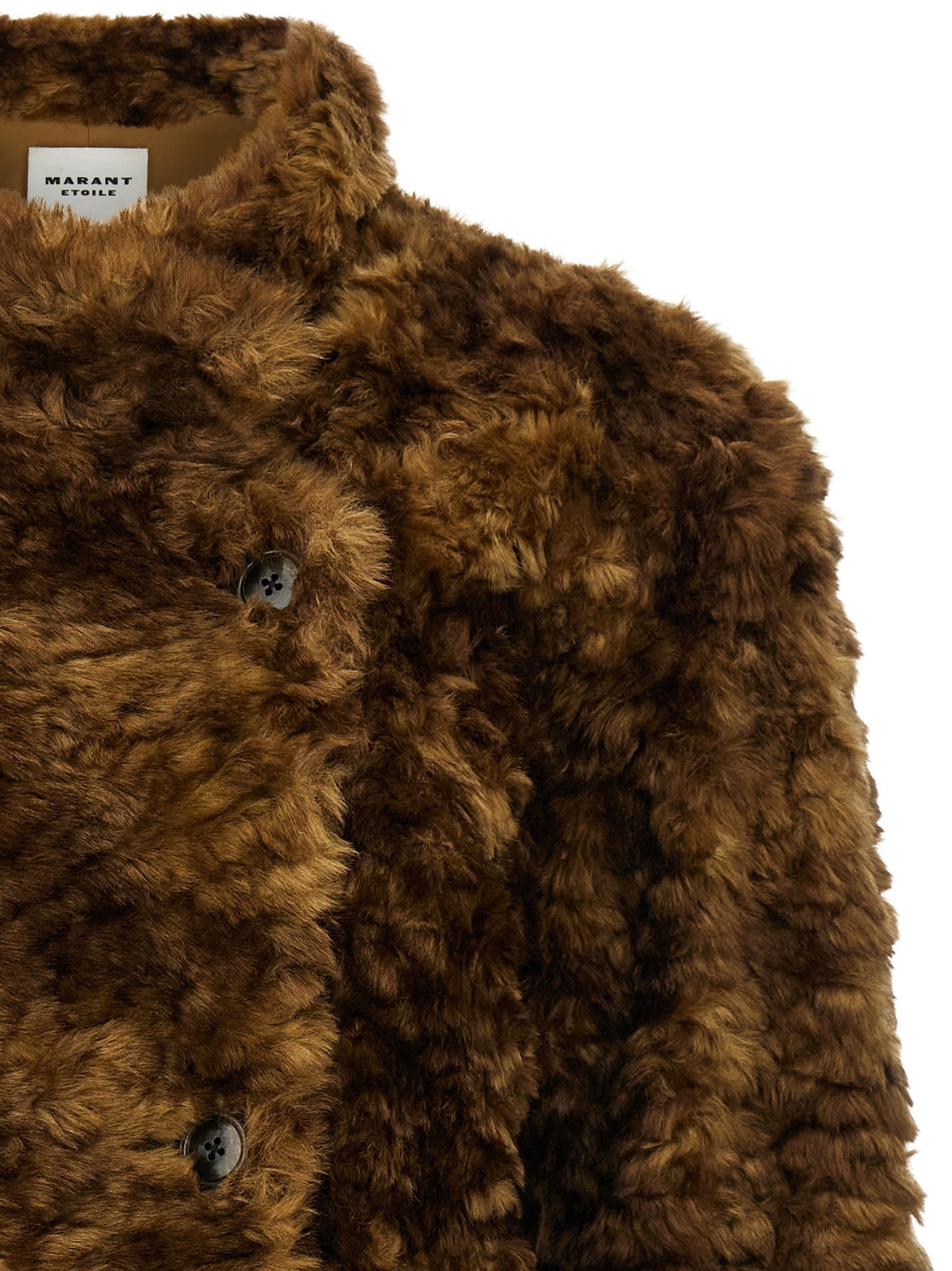 Isabel Marant Étoile Jya Coat Brown, view 4