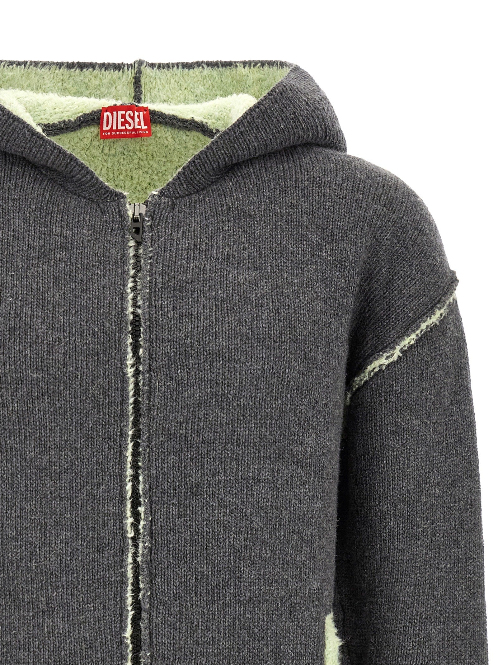 Diesel Boubby Hoodie Grey