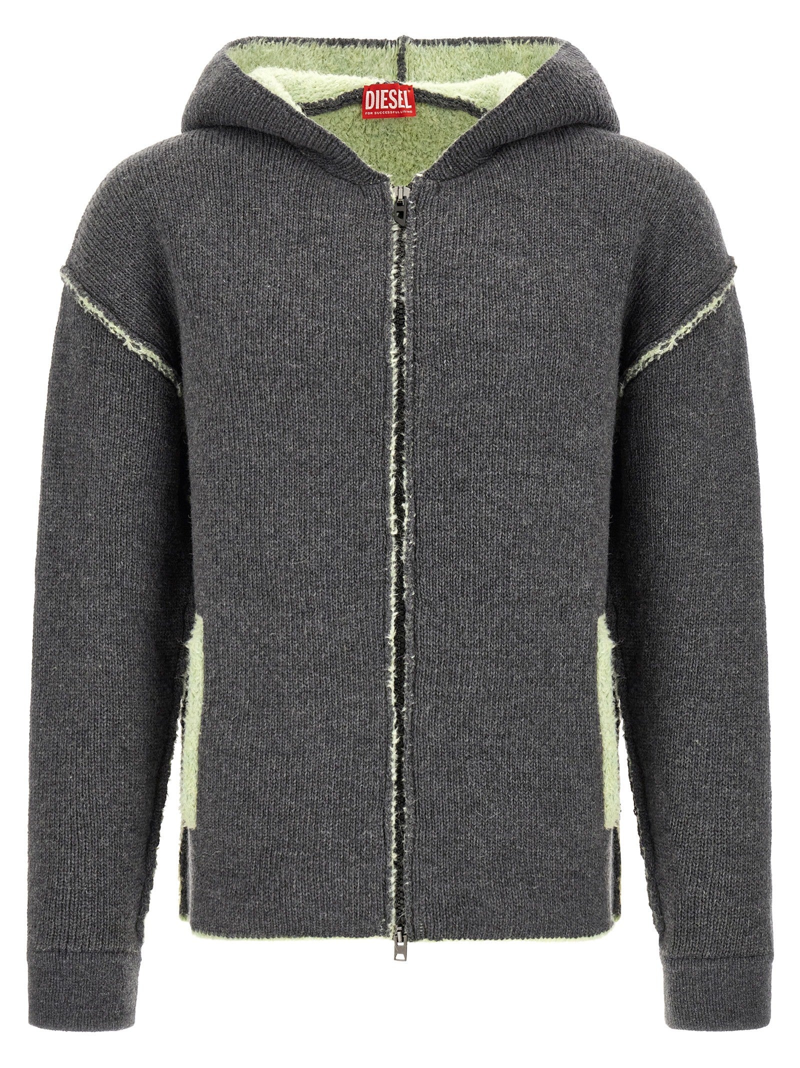 Diesel Boubby Hoodie Grey