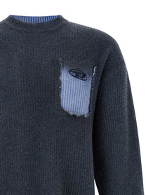 Diesel Pickler Sweater Blue, view 3