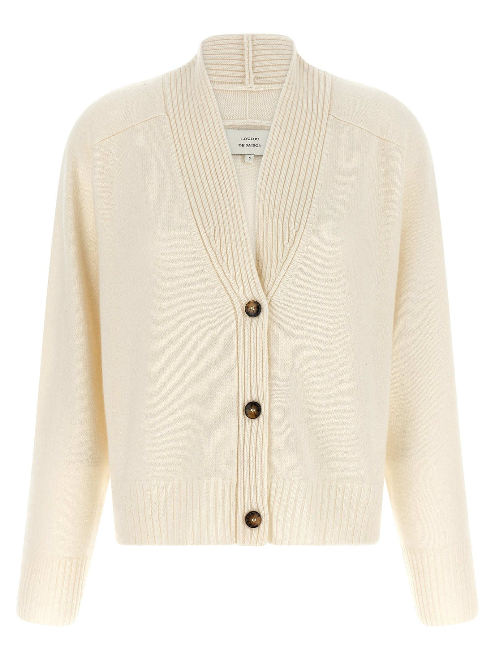 Loulou De Saison Kaia Cardigan White