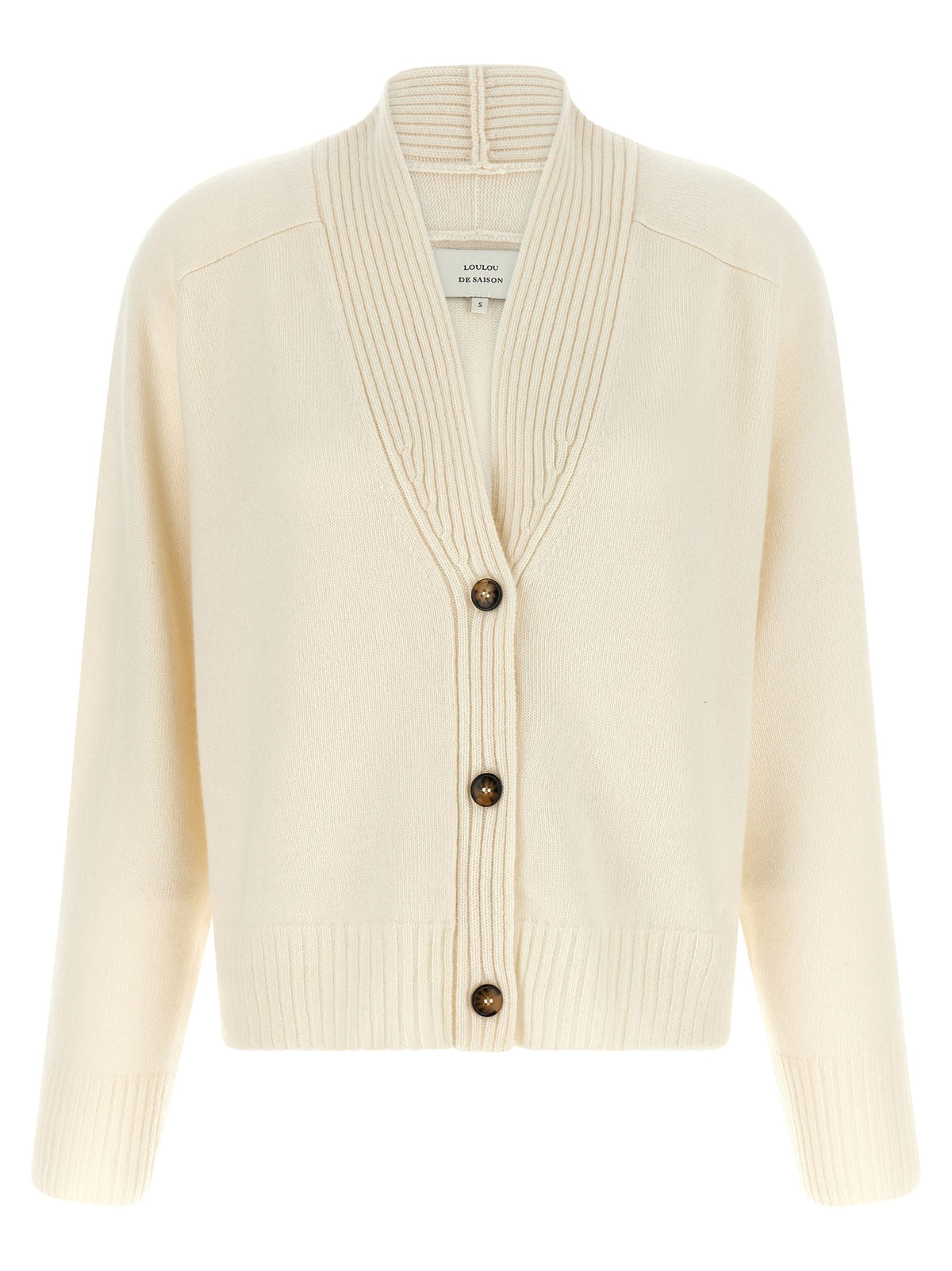 Loulou De Saison Kaia Cardigan White