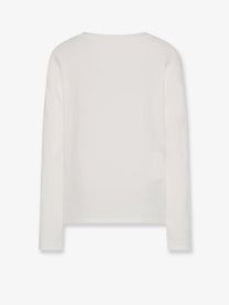 The Row Women's Kalto Cotton Jersey Shirt White