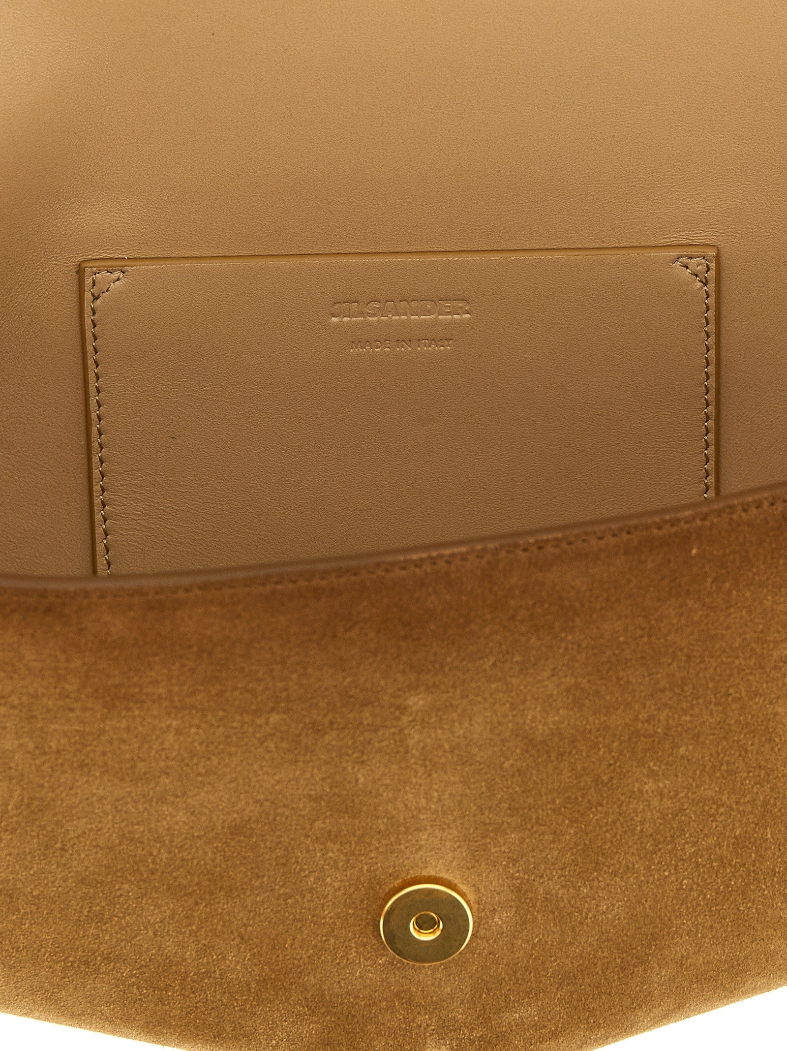 Jil Sander Kante Shoulder Bag Brown