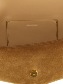 Jil Sander Kante Shoulder Bag Brown