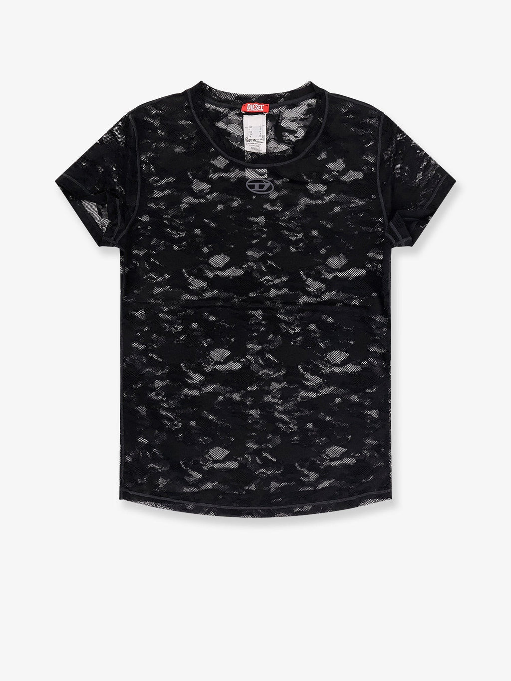 Diesel Women's Kasia Utlt Lace Shirt Black