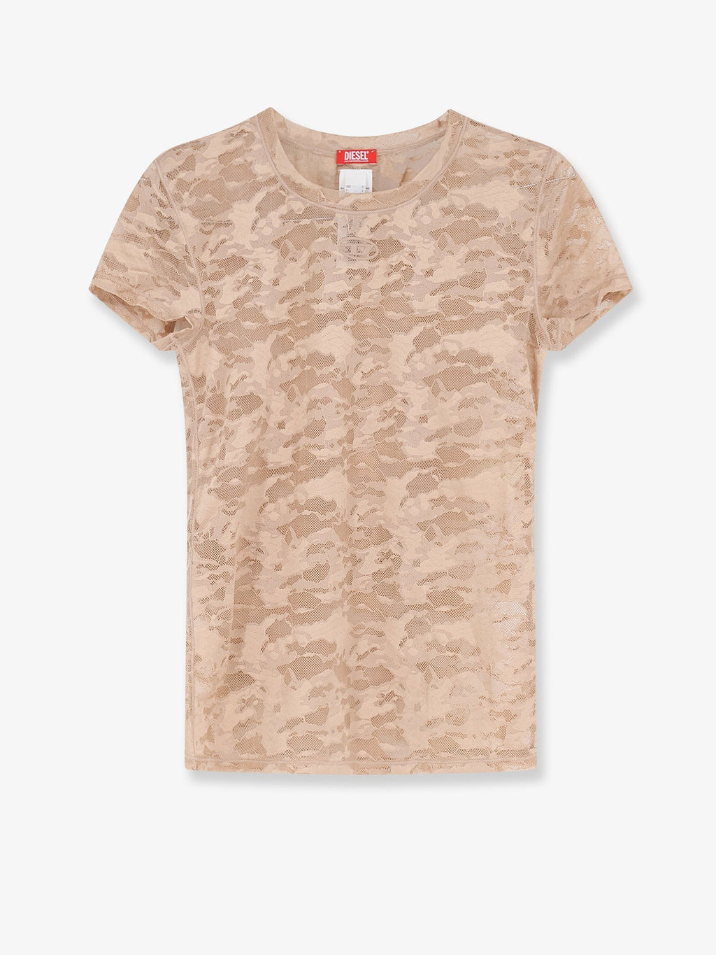 Diesel Women's Kasia Utlt Lace Shirt Pink