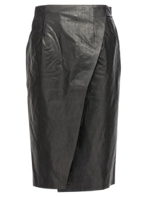 KASSL EDITIONS - KASSL EDITIONS - ’Wrap Skirt Oil’ skirt - Women’s Clothing