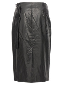 KASSL EDITIONS - KASSL EDITIONS - ’Wrap Skirt Oil’ skirt - Women’s Clothing
