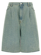 Nude Lucy Kate Bermuda Shorts Blue