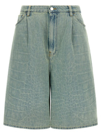 Nude Lucy Kate Bermuda Shorts Blue