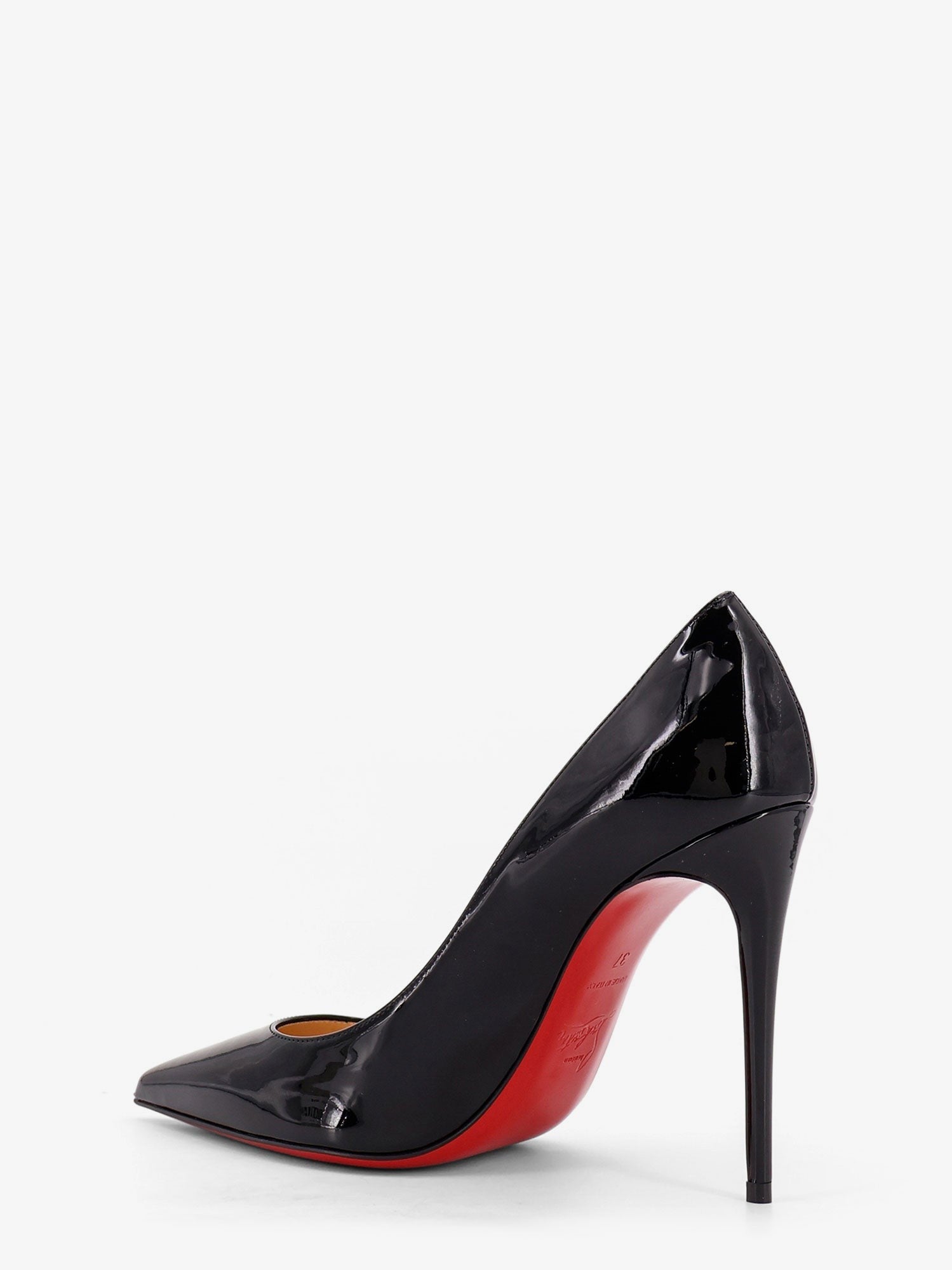 Christian Louboutin Women's Kate Patent Leather Pumps Black