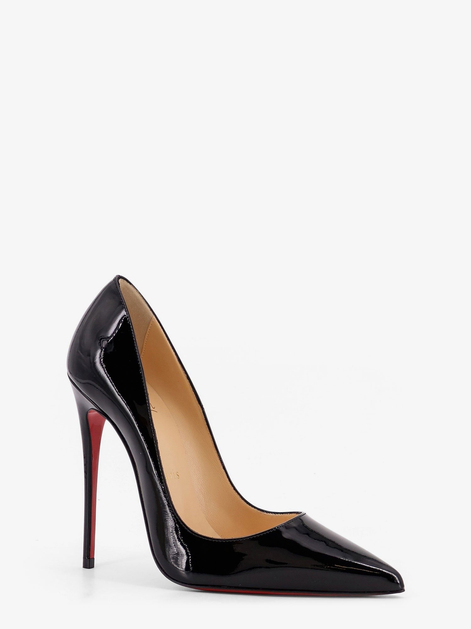 Christian Louboutin Women's Kate Patent Leather Pumps Black