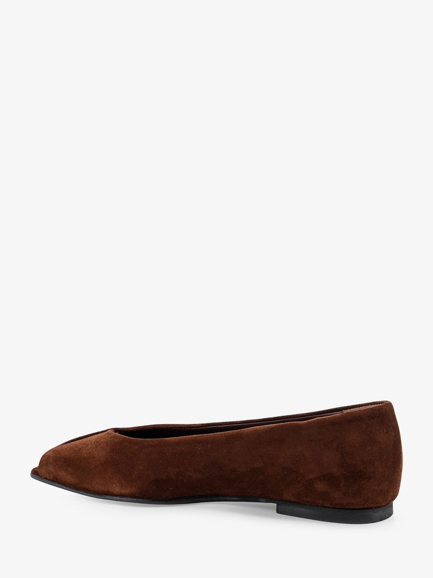 Alohas Women's Katia Suede Ballerinas Brown