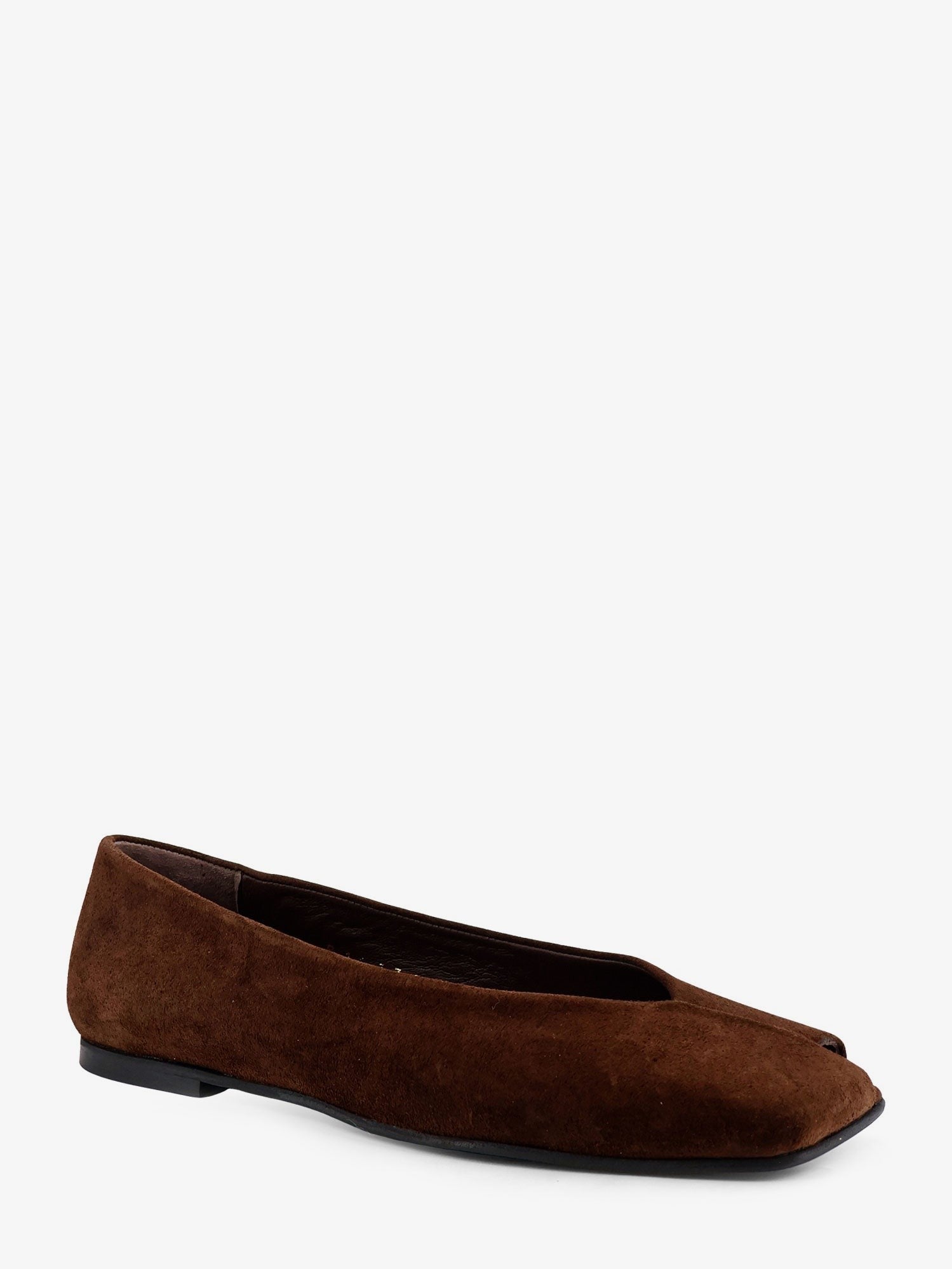 Alohas Women's Katia Suede Ballerinas Brown