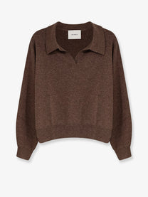 Lisa Yang Women's Katriel Cashmere Sweater Brown