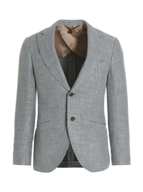 Maurizio Miri Keanu Blazer Jacket Blue
