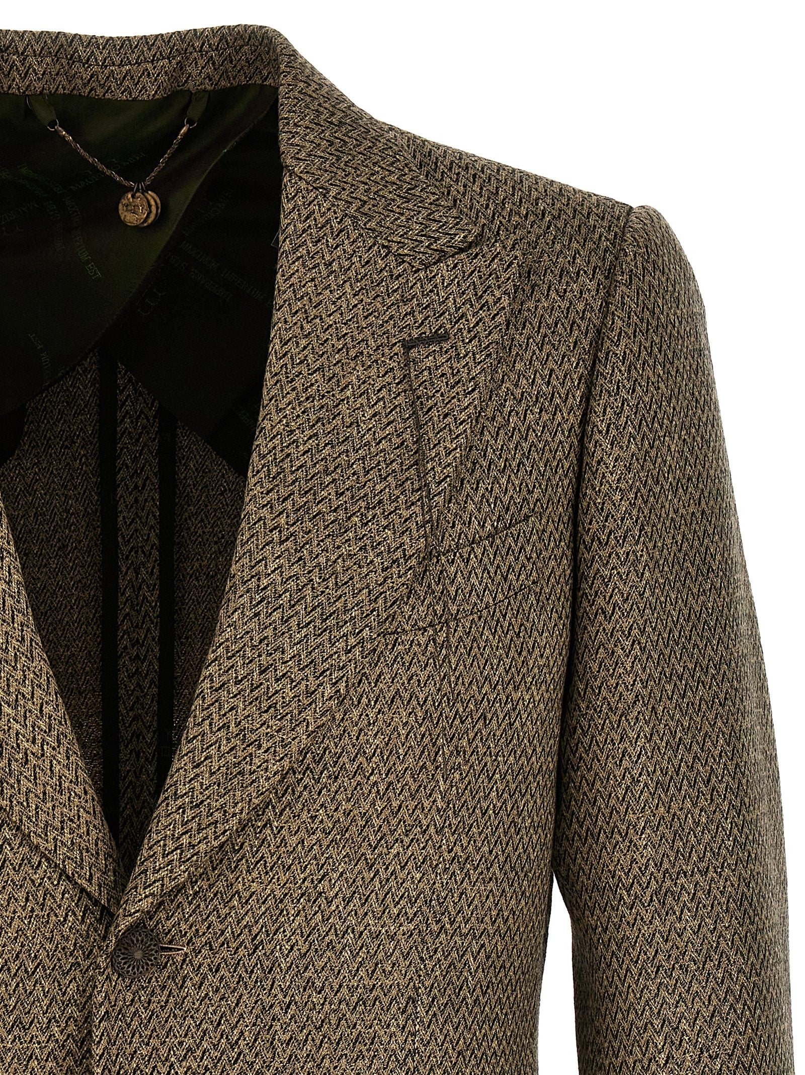 Maurizio Miri Keanu Blazer Beige