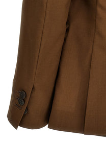 Maurizio Miri Keanu Blazer Brown