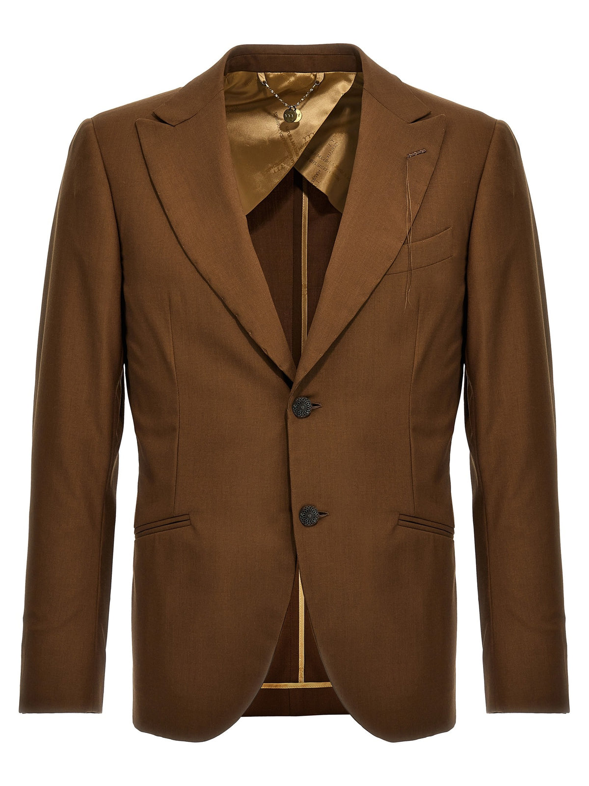 Maurizio Miri Keanu Blazer Brown