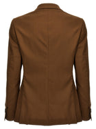 Maurizio Miri Keanu Blazer Brown