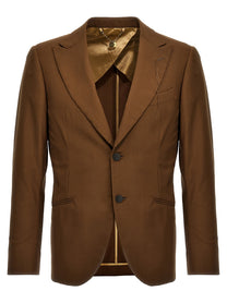 Maurizio Miri Keanu Blazer Brown