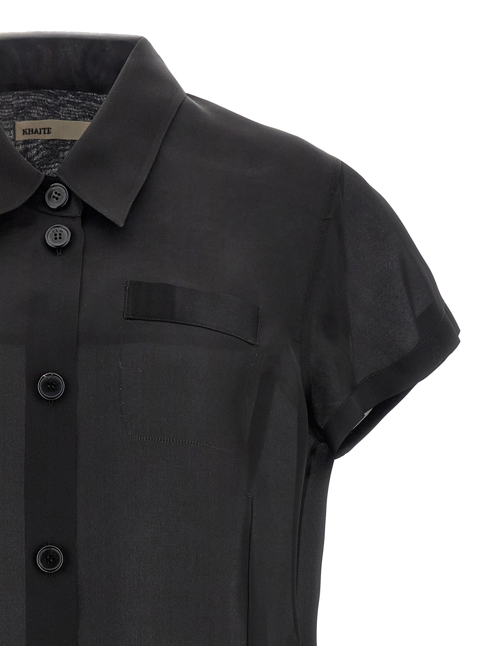 Khaite Keefe Shirt Black