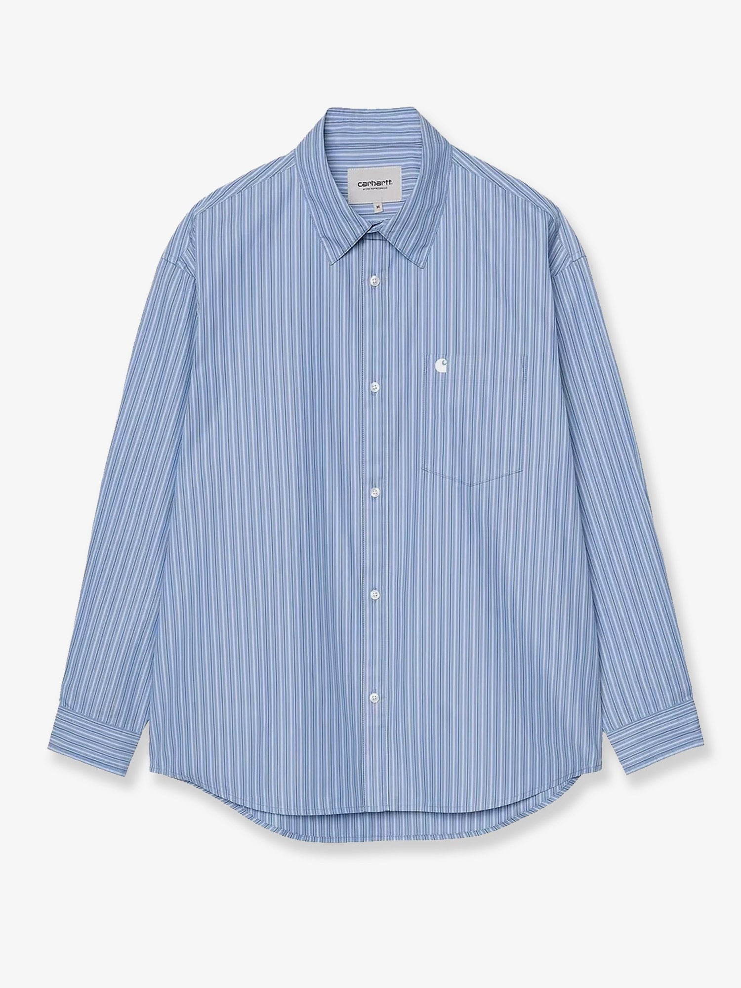 Carhartt Wip Men's Keene Striped Cotton Shirt Keenestripe